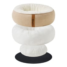 Camden Cotton & Jute Round Dog Bed